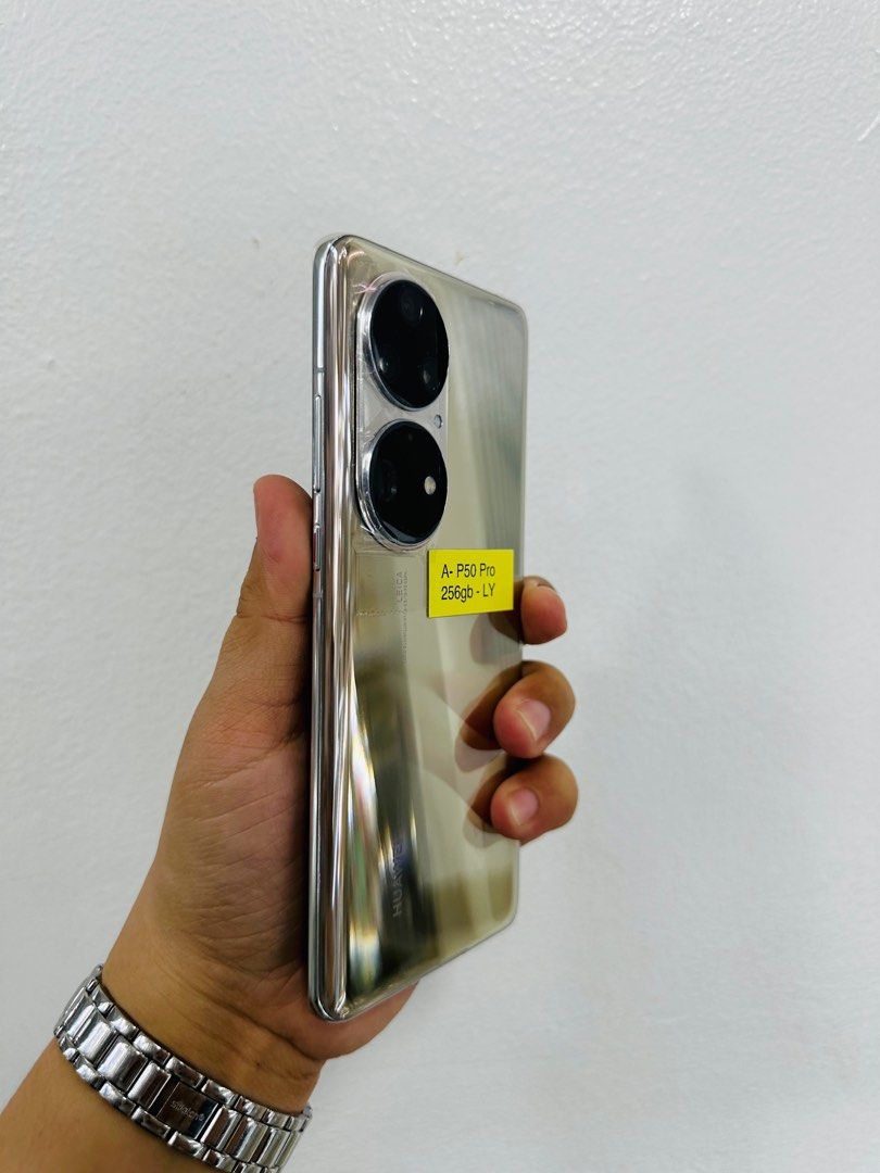 Huawei P50 Pro 256gb Dualsim FU (Category: Huawei) located in San Juan City. Submitted by javedsgadgetshop (Listing ID 1316076363, Image 3). Description: OPEN FOR INSTALLMENT VIA CREDIT CARD/GGIVES/SPAY/BILLEASE & SWAP/TRADE-IN! WE BUY AND SELL ( ANYKINDS OF UNIT BINIBILI PO NAMIN)! PTPA : Padelete po f bawal Quick Specs : Huawei P50 Pro •256gb •NTC Variant •Good batt health •Factory Unlock •95% Smoothness •No hidden issue | No Repaired •100% Aut