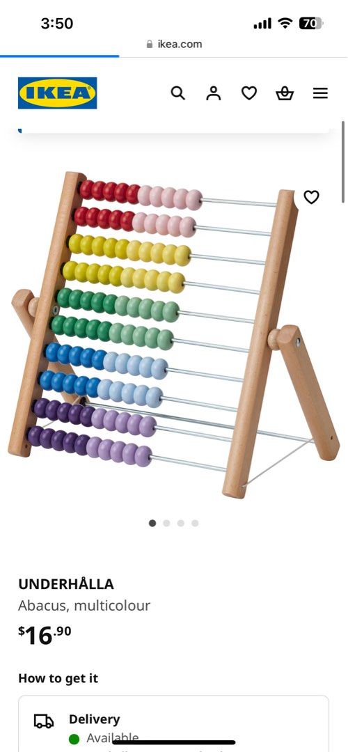 IKEA kids abacus toy