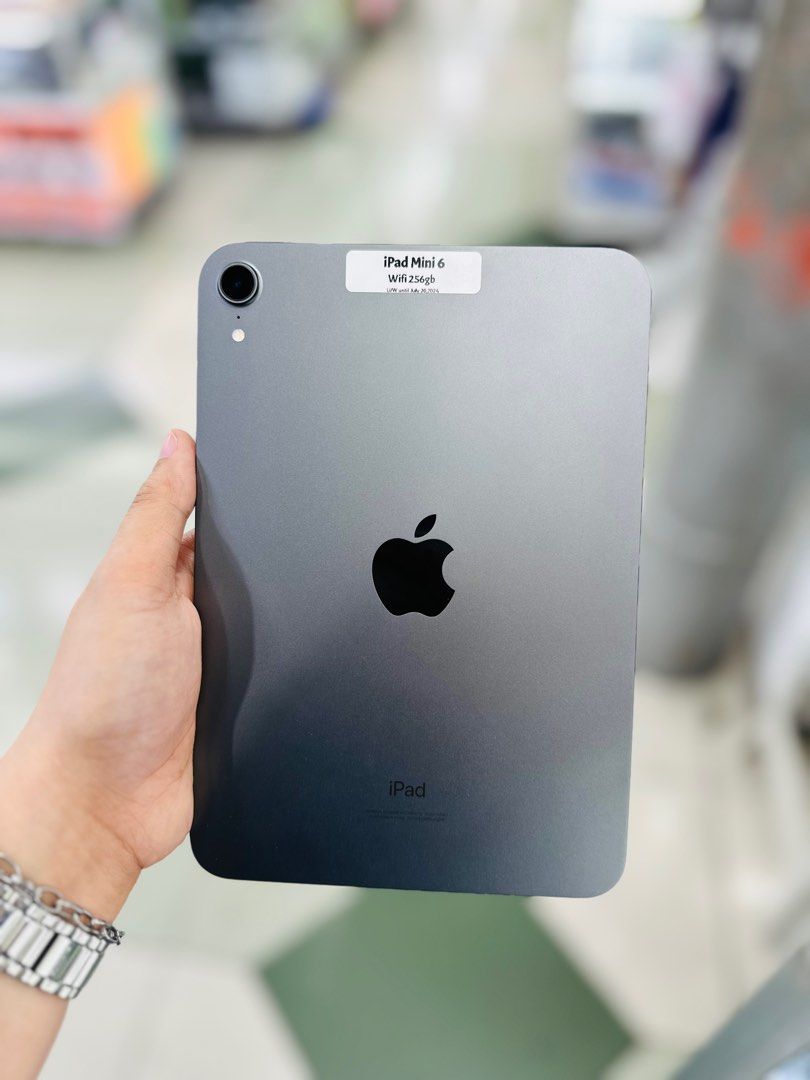 Ipad mini 6 256 WIFI ONLY NO ISSUES (Category: iPad) located in San Juan City. Submitted by saabangadgetshop (Listing ID 1316076194, Image 2). Description: Onhand | Pre-owned Ipad Mini 6 256GB WIFI ONLY NTC APPROVED NO HIDDEN ISSUES NO HISTORY OF REPAIR 99%Smooth TEST TO SAWA RESET ALL YOU WANT NOT REFURBISHED AUTHENTIC PHONE ALL WORKING Mode of Payment : ⬇️ ▪️Cash ▪️Bank Transfer ▪️Gcash ▪️Credit Card + interest ▪️Ggives + interest ▪️SPAY LATER 