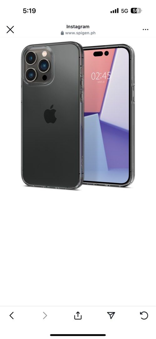 iPhone 14 Pro Max Spigen Case (Category: Cases & Sleeves) located in Manila. Submitted by j.recto (Listing ID 1315981555, Image 1). Description: Impulse buying.