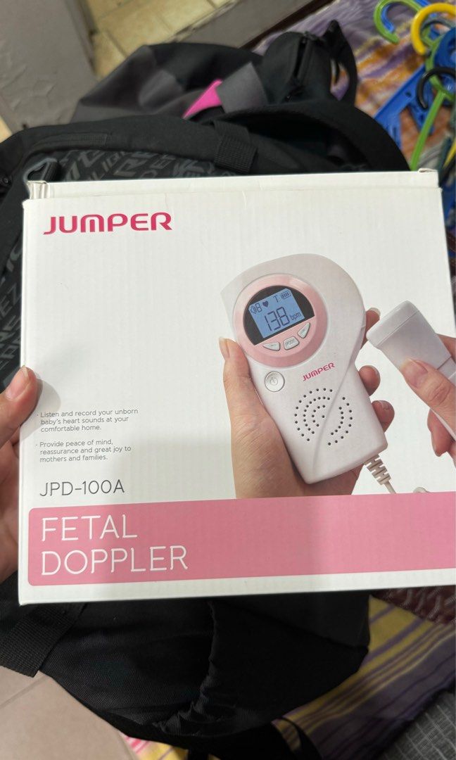 jumper Fetal Doppler (Category: Medical Supplies & Tools) located in Manila. Submitted by prelovedstuffs2018 (Listing ID 1316022526, Image 1). Description: Used once, super bago pa .