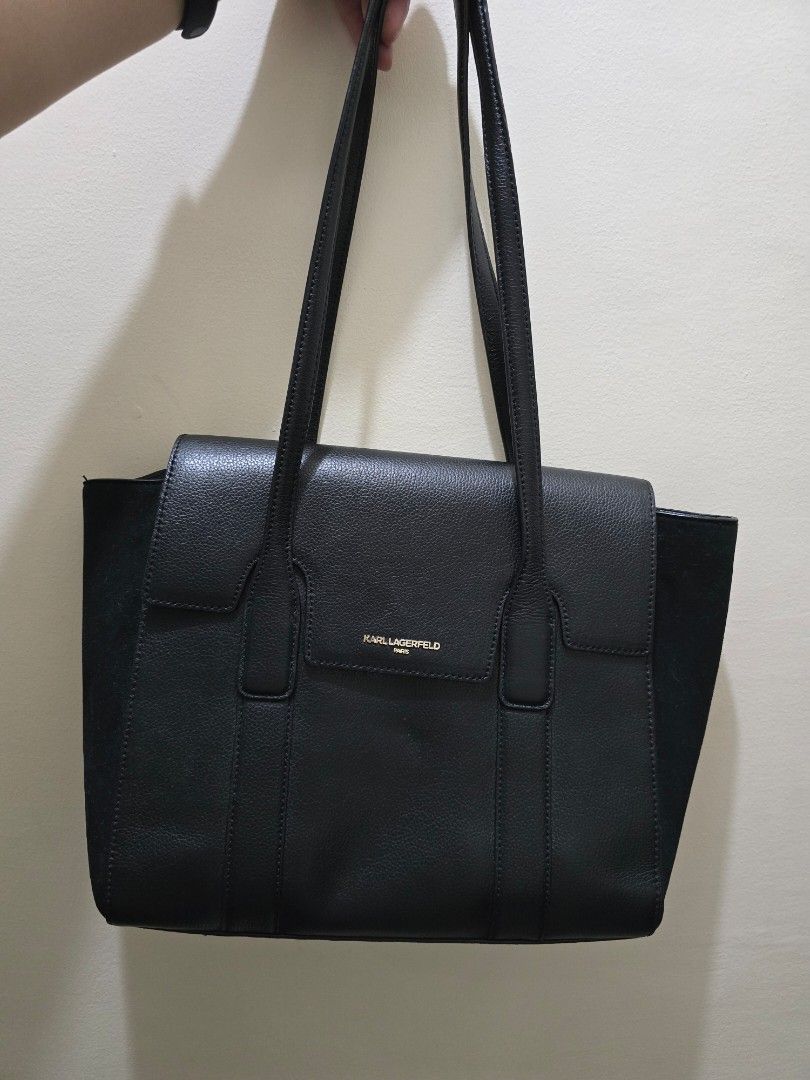 Karl Lagerfeld Bag (Category: Luxury Bags & Wallets) located in Makati City. Submitted by declutter.me91 (Listing ID 1315978973, Image 1). Description: 15x10" Shipping from McKinley, Taguig.