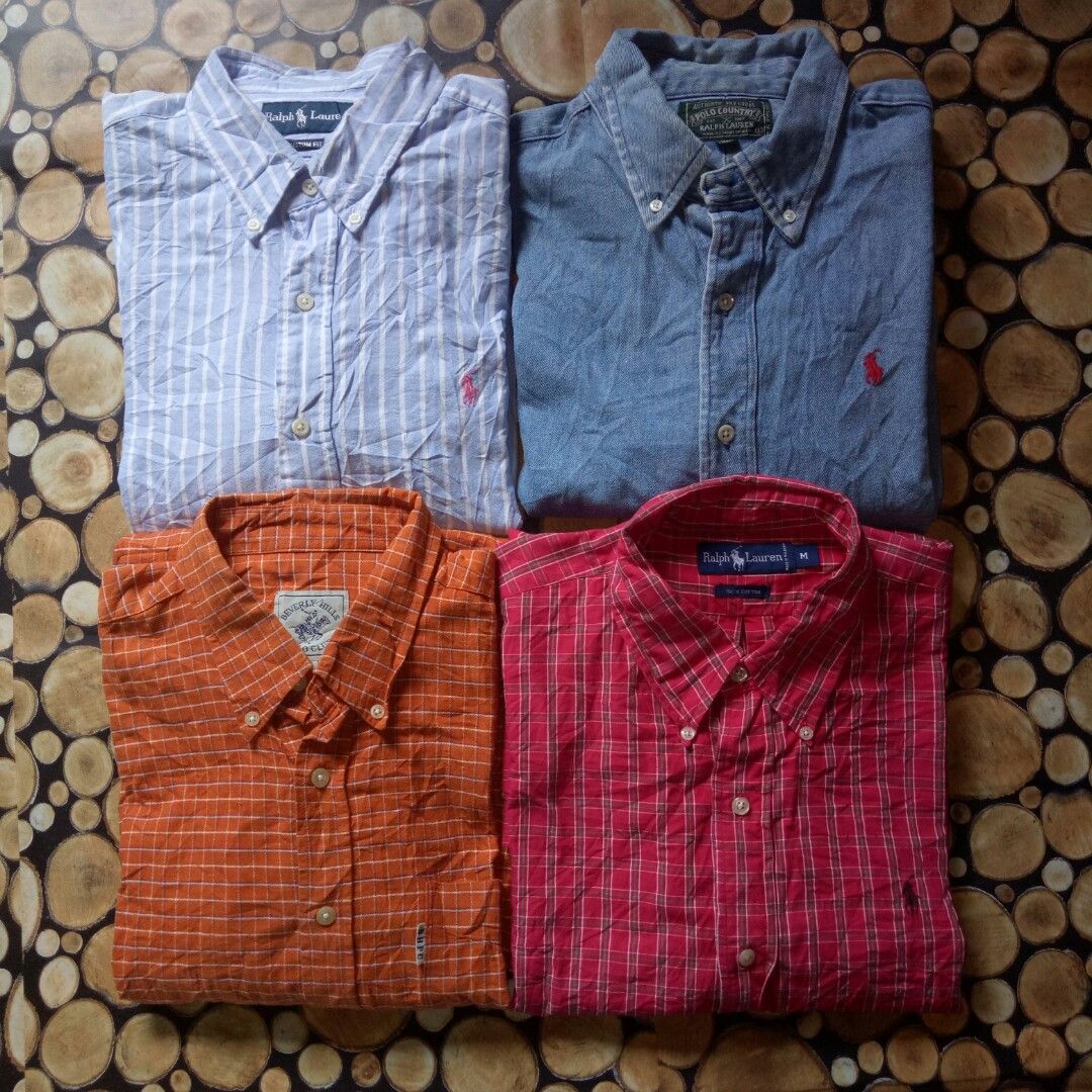 Red Plaid Polo Button Down Bnwt Polo Ralph Lauren Short Sleeve