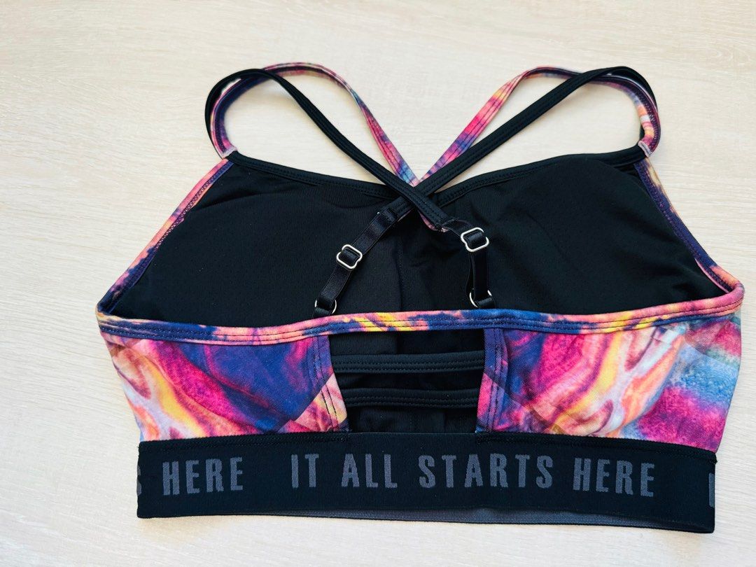 加拿大運動品牌Kyodan Yoga Bra Sports Bra 迷彩, 女裝, 運動服裝