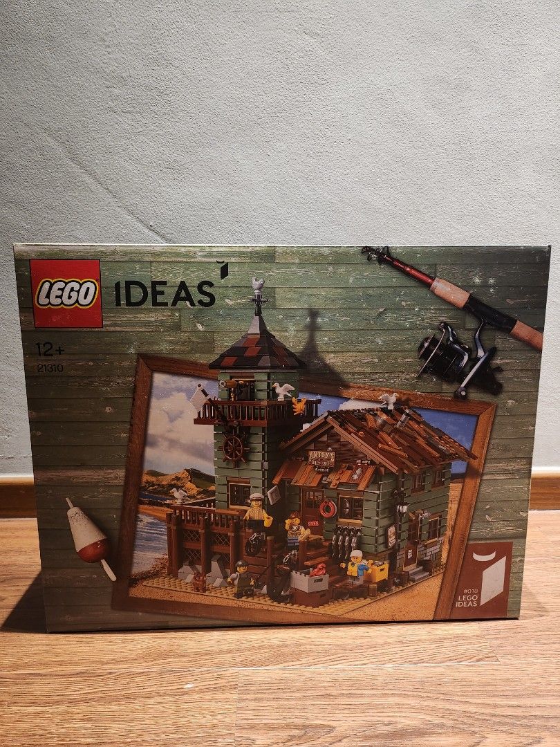 Lego ideas fishing house 2025