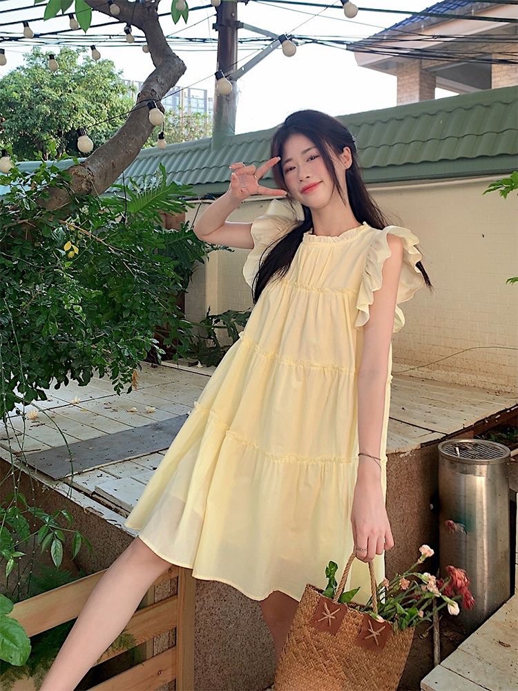 Light yellow sundress new arrivals