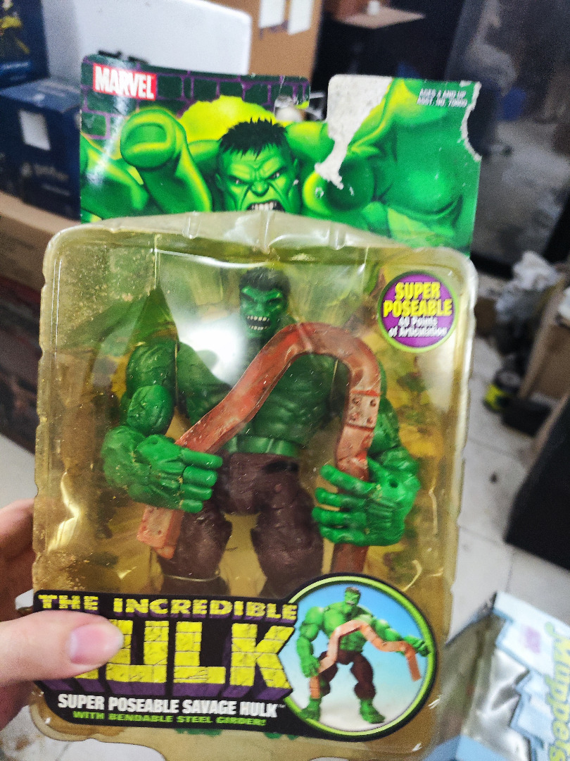 Figurine SMART HULK Classics - Incredible Hulk 6 Pouces - Toy Biz 2004 - Neuve Sous Blister
