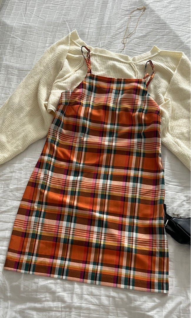 Monki orange dress shop