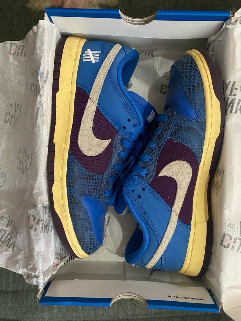 undefeated x nike dunk low sp 5 on it