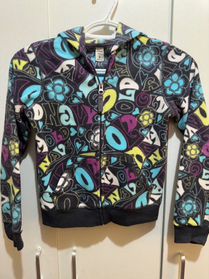 Old Navy Fleece Hoodie (Category: Babies & Kids Fashion) located in Pasig City. Submitted by kricalin (Listing ID 1315953035, Image 1). Description: Preloved cold weather gear for girls! Old Navy fleece Hoodie size 8 Php300 .