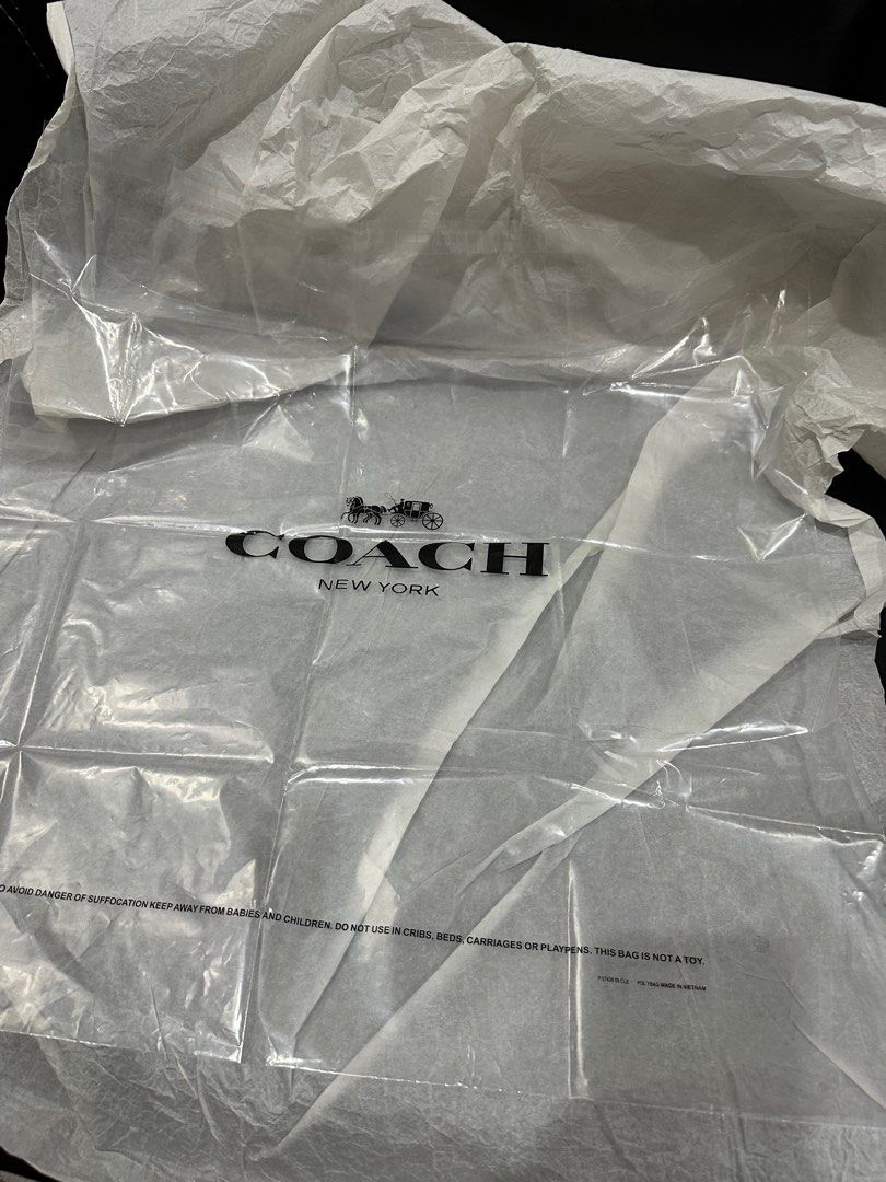 Original Coach Poly Plastic sold per Piece Women s Fashion Bags Wallets Cross body Bags on Carousell