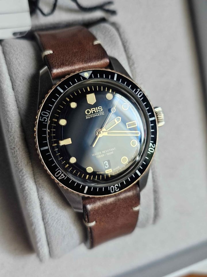 Oris diver 65 bronze bezel cheap