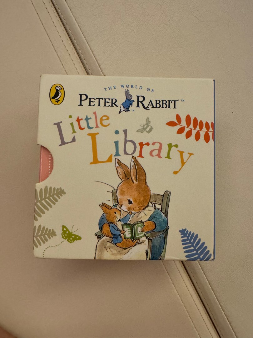 Peter Rabbit little library 幼兒書 共4冊, 興趣及遊戲, 書本 & 文具, 小朋友書 - Carousell