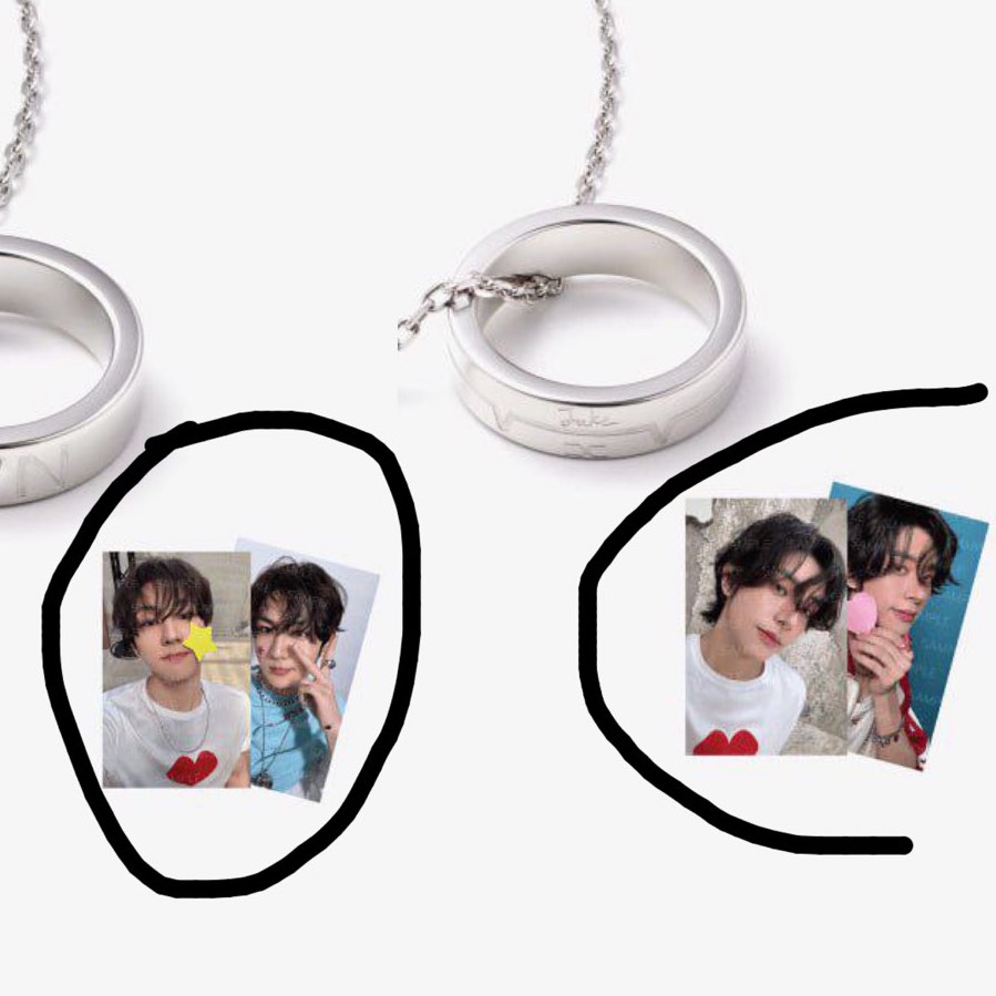 ENHYPEN - ROMANCE : UNTOLD OFFICIAL MERCH RINGNECKLACE (JAKE