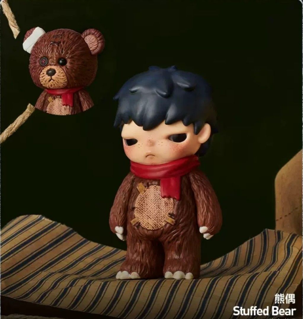 POPMART HIRONO SHELTER STUFFED BEAR SECRET, Hobbies & Toys, Toys