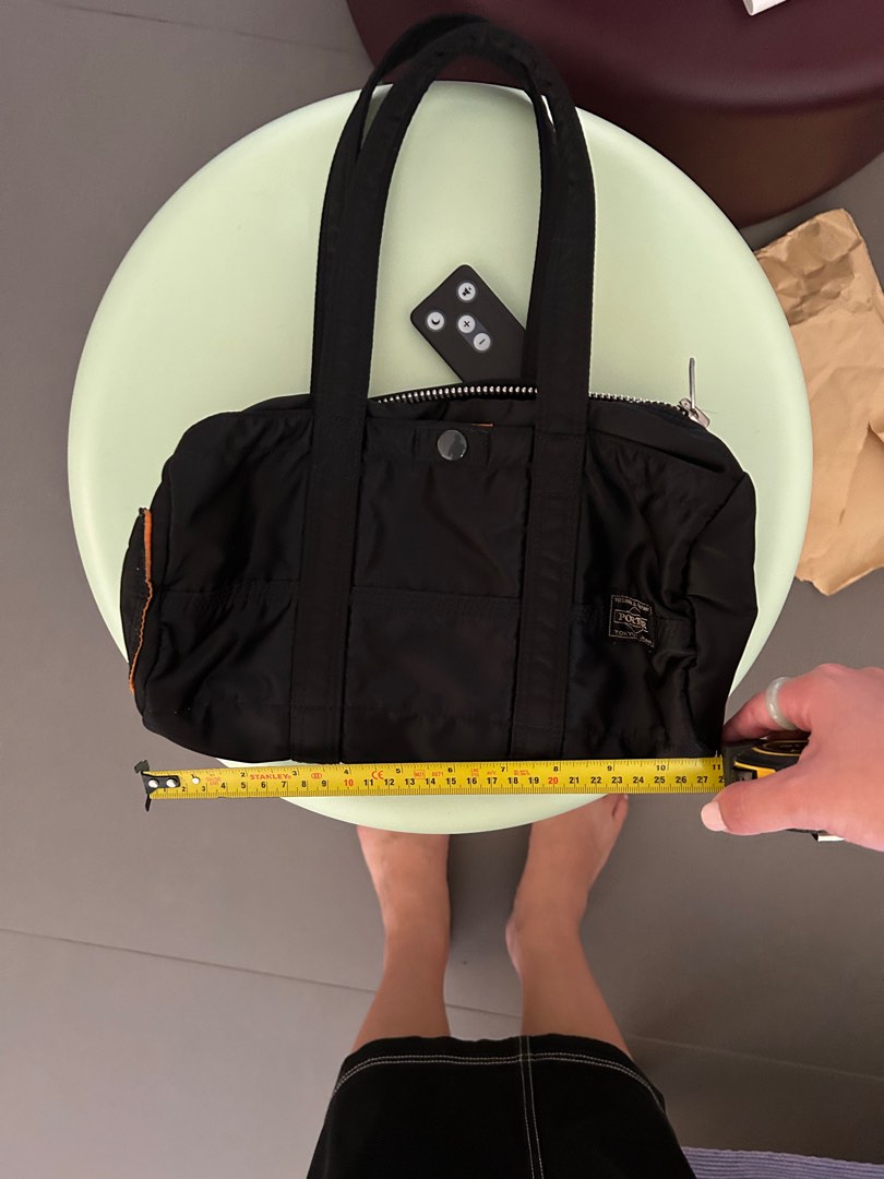 PORTER-YOSHIDA Small Tanker Duffle Bag Iron Blue, Women's