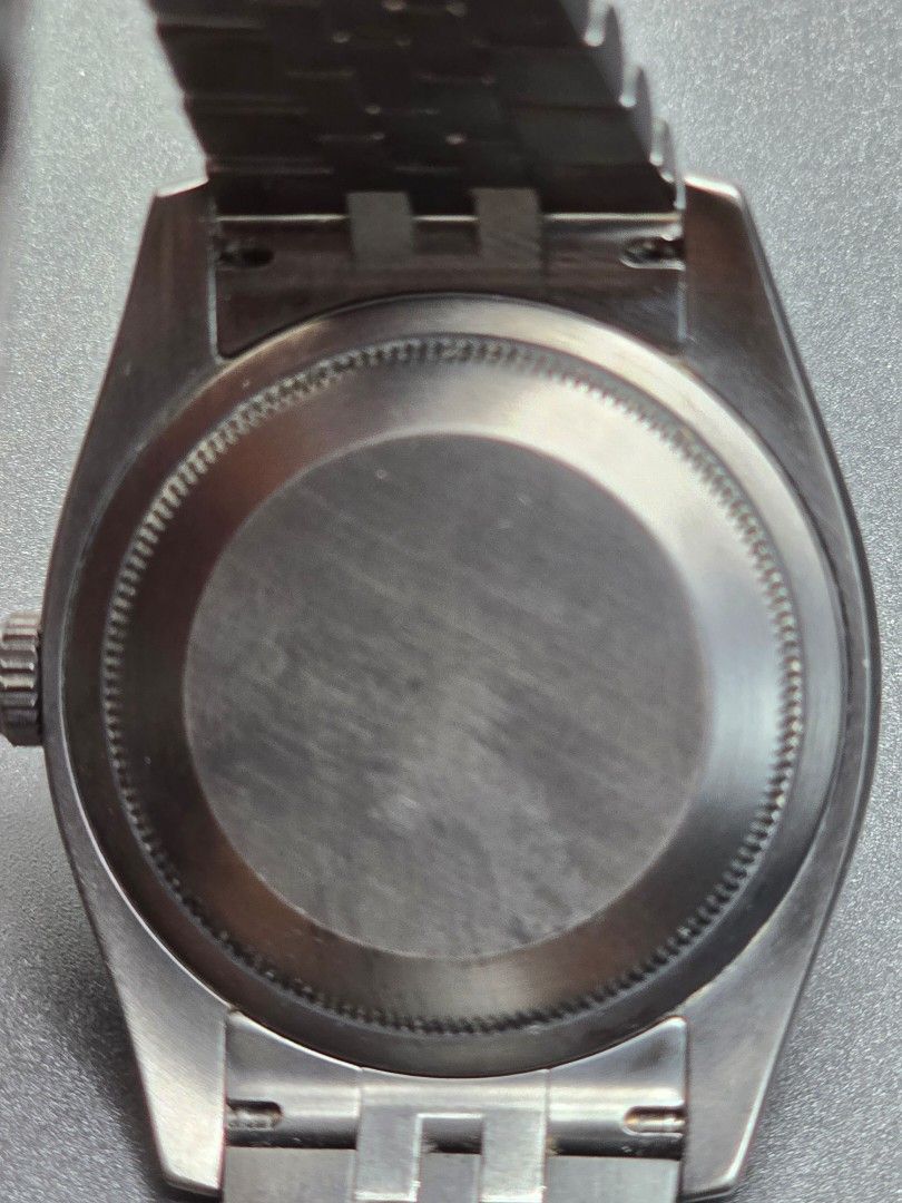 RARE Black Venom Rolex Datejust 36MM Black Dial DLC Coated Jubilee Bracelet 116200 limited edition to 35 Luxury Watches on Carousell