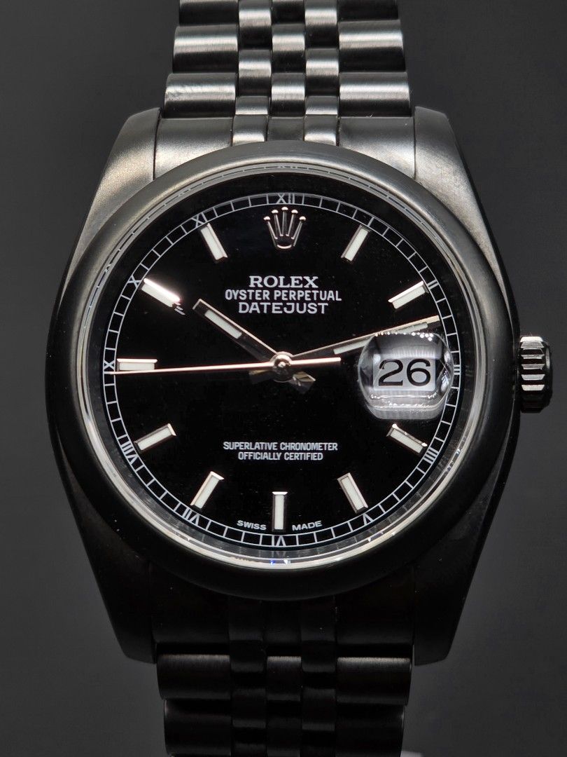Rolex datejust black venom cheap