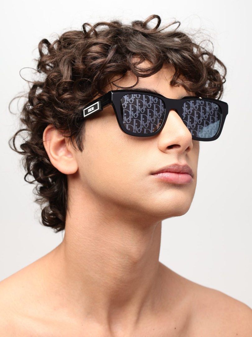 ディオール B23 S2F ウェリントンフレームサングラス メンズ 58□20 145 Explore Christian Dior B23 S2F Unisex Sunglasses 58-20-145
