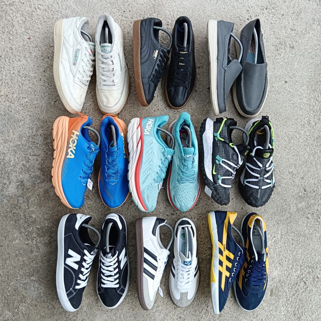 Reebok Hoka Puma Skechers Adidas Le0 Star Nike New Balance Collection Kasut Sneakers Men s Fashion Footwear Sneakers on Carousell