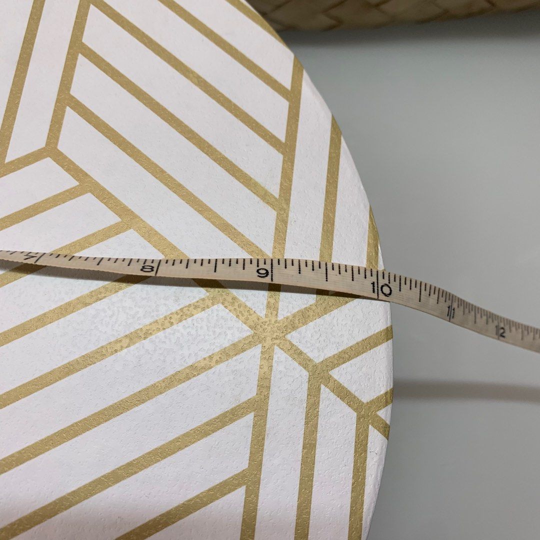 Round Gift Box (Category: Storage Boxes & Baskets) located in Manila. Submitted by coolandchic (Listing ID 1316008721, Image 3). Description: Stored Diameter 10 “ Height 4” Slight marks Inside.
