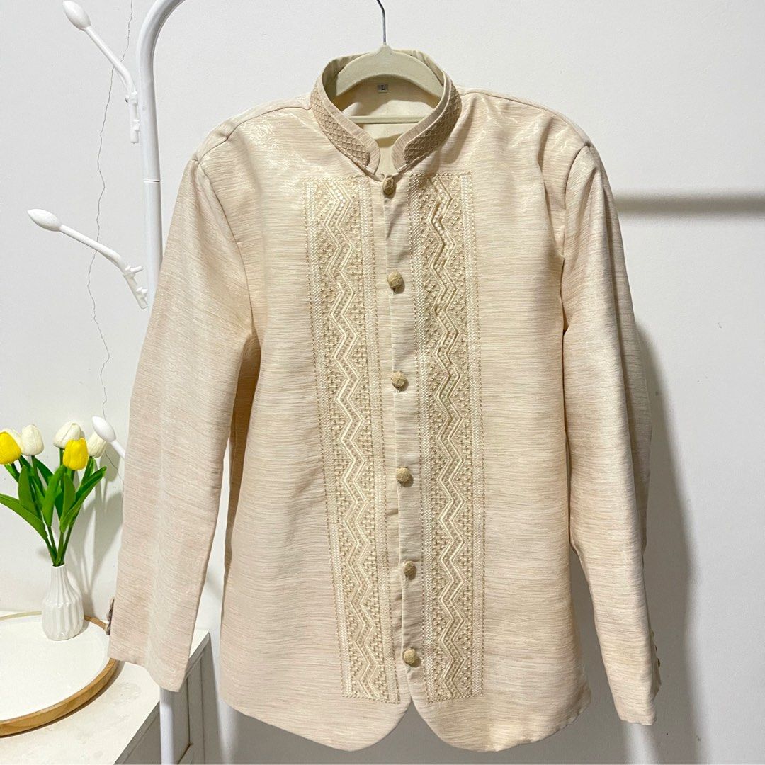 Rubyline Rubyline Barong Tagalog, Men's Fashion, Coats, Jackets and Outerwear on ...