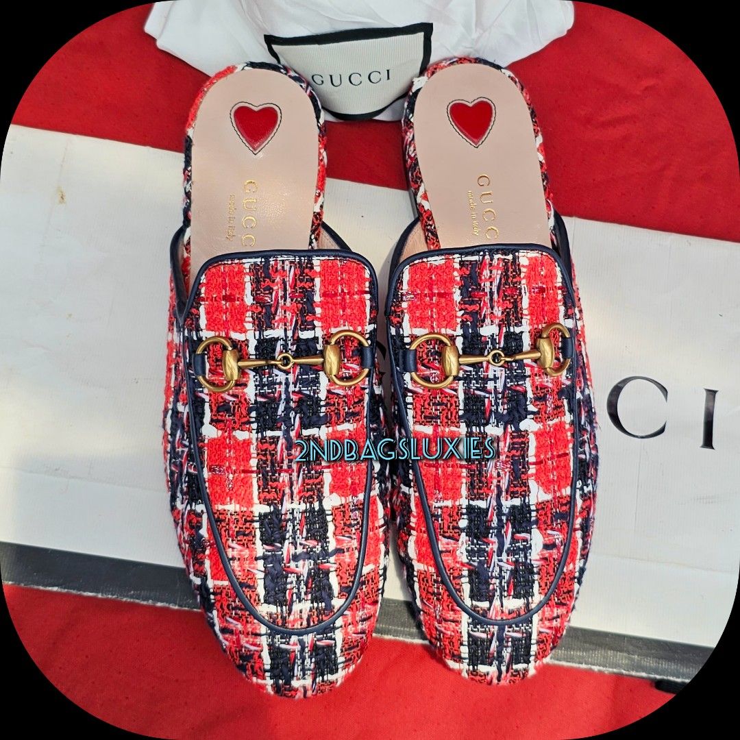 Gucci plaid shoes new arrivals