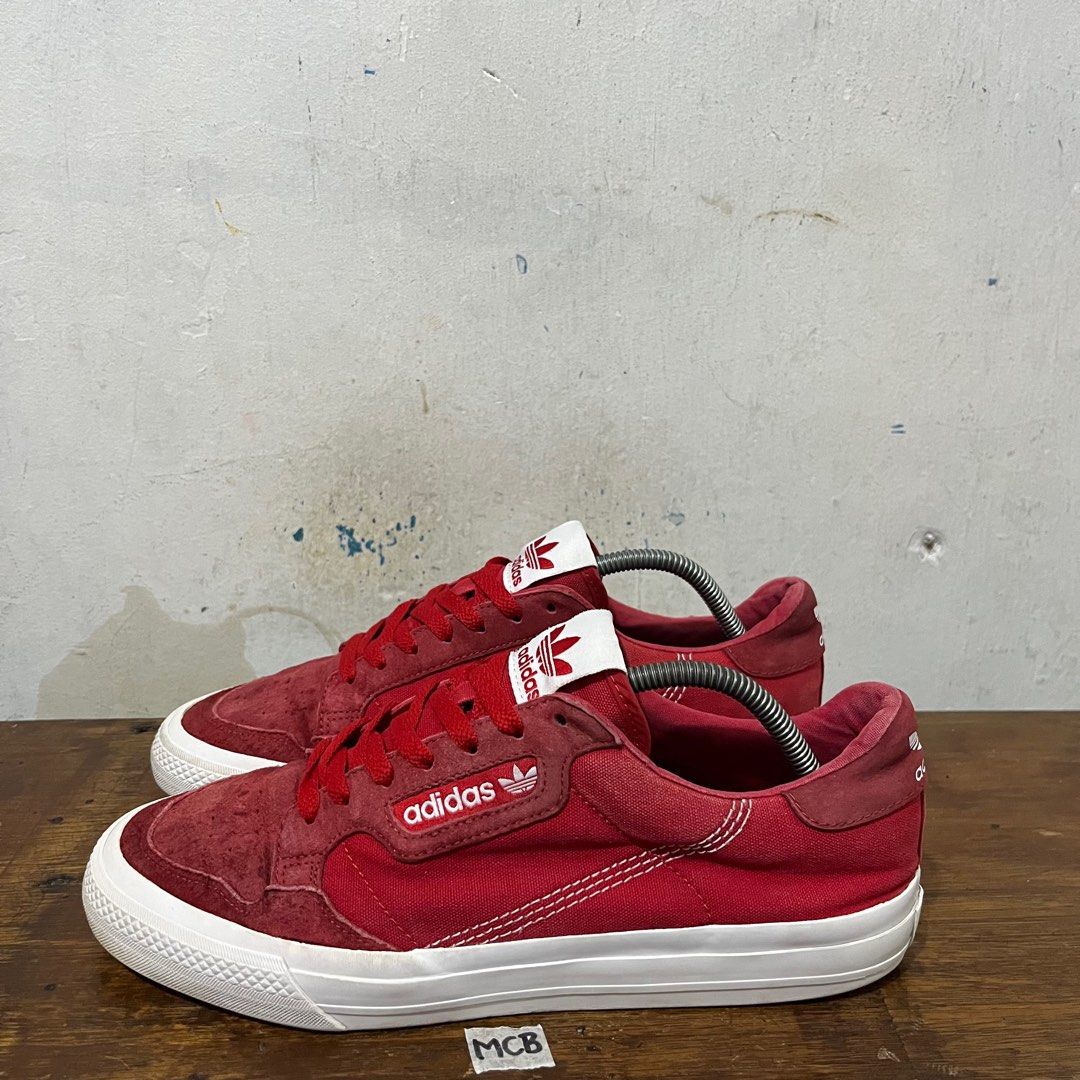 Adidas continental vulc red store