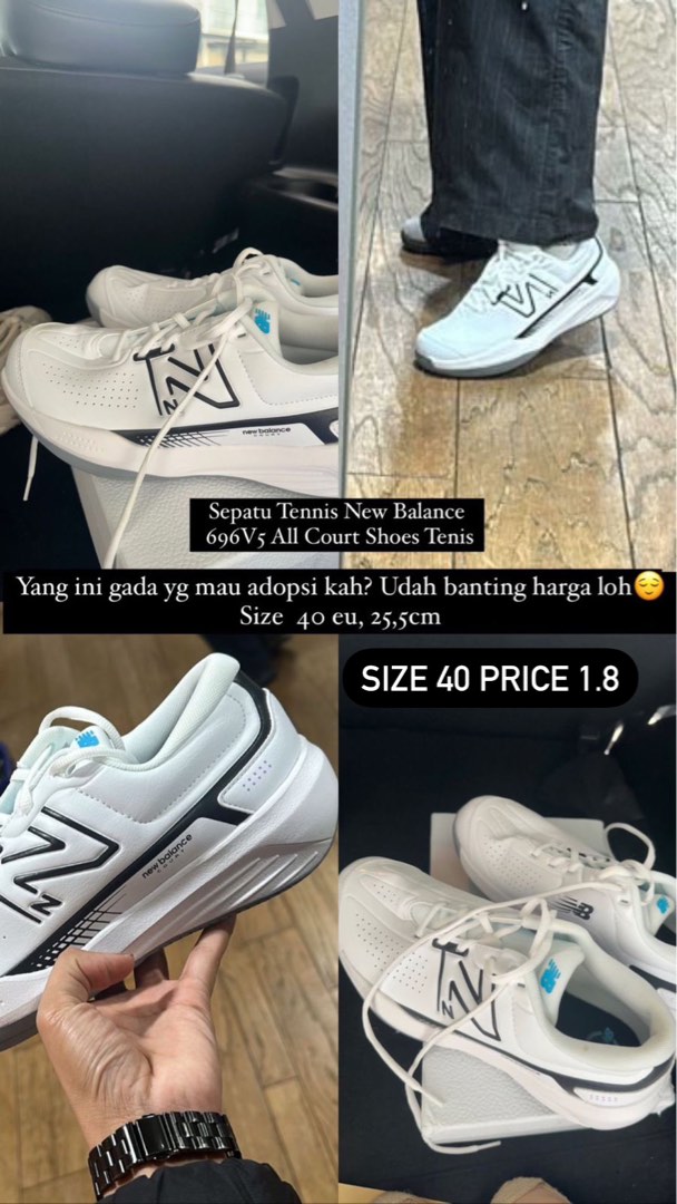 Harga new balance 696 tennis shop