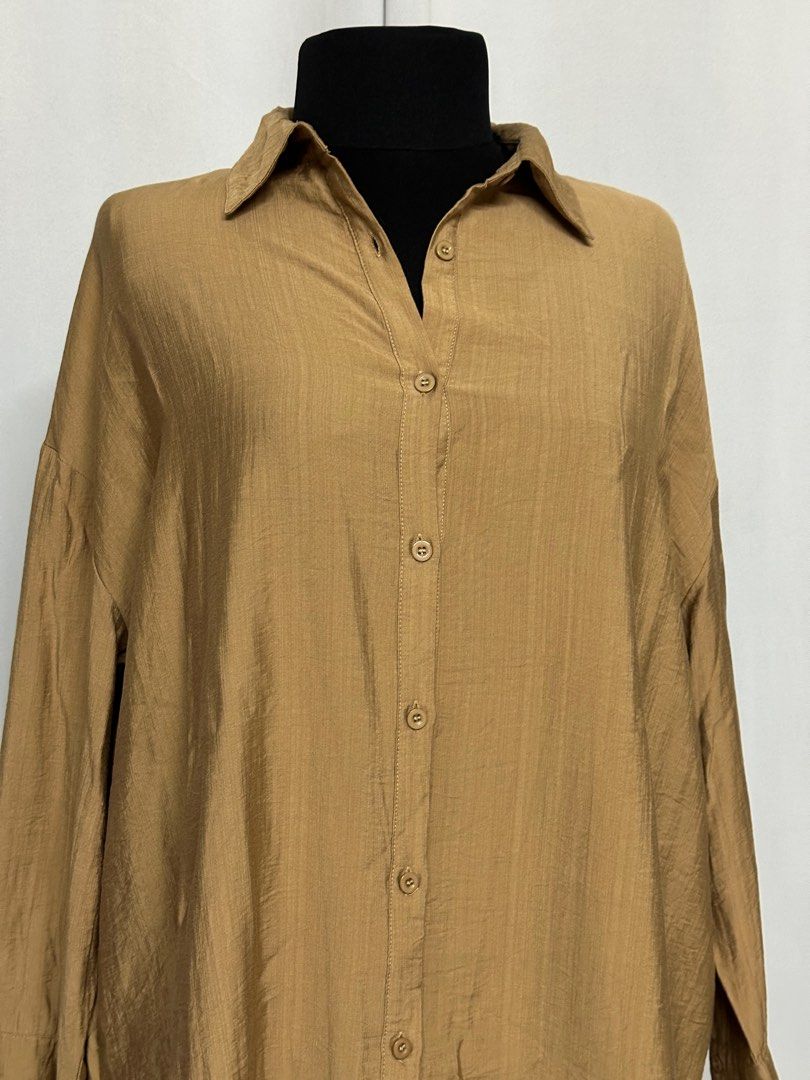SHEIN PLUS SIZE LONG SHIRT - long sleeves (Category: Longsleeves) located in Dumaguete. Submitted by prelovedbysuzy (Listing ID 1316073594, Image 3). Description: SHEIN #PLUSSIZE LONG BUTTON DOWN SHIRT LONG sleeves, Long shirt Size 3xl Perfect for leggings or almost pwede maging dress din Used twice, good condition .
