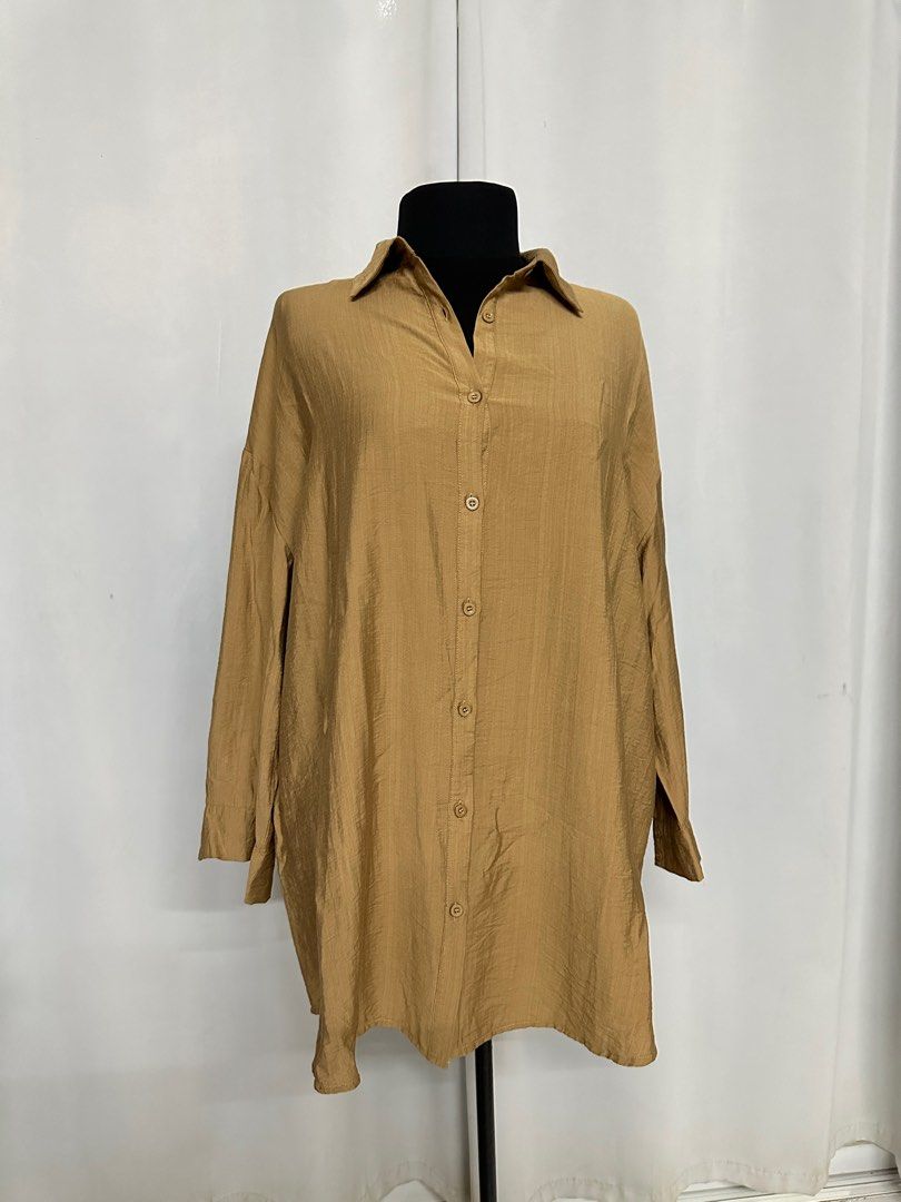SHEIN PLUS SIZE LONG SHIRT - long sleeves (Category: Longsleeves) located in Dumaguete. Submitted by prelovedbysuzy (Listing ID 1316073594, Image 2). Description: SHEIN #PLUSSIZE LONG BUTTON DOWN SHIRT LONG sleeves, Long shirt Size 3xl Perfect for leggings or almost pwede maging dress din Used twice, good condition .
