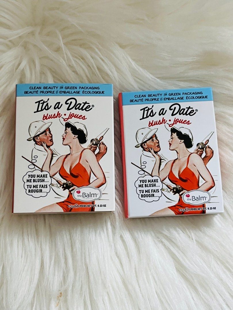 SOLD PER PIECE-The Balm It’s A Date blush (Category: Makeup) located in San Juan City. Submitted by cashfrancefashioncosmetics_ph (Listing ID 1315984893, Image 2). Description: The Balm It’s A Date blush shade: It’s A Date size 6.5g Authentic Brand new pm for more details .