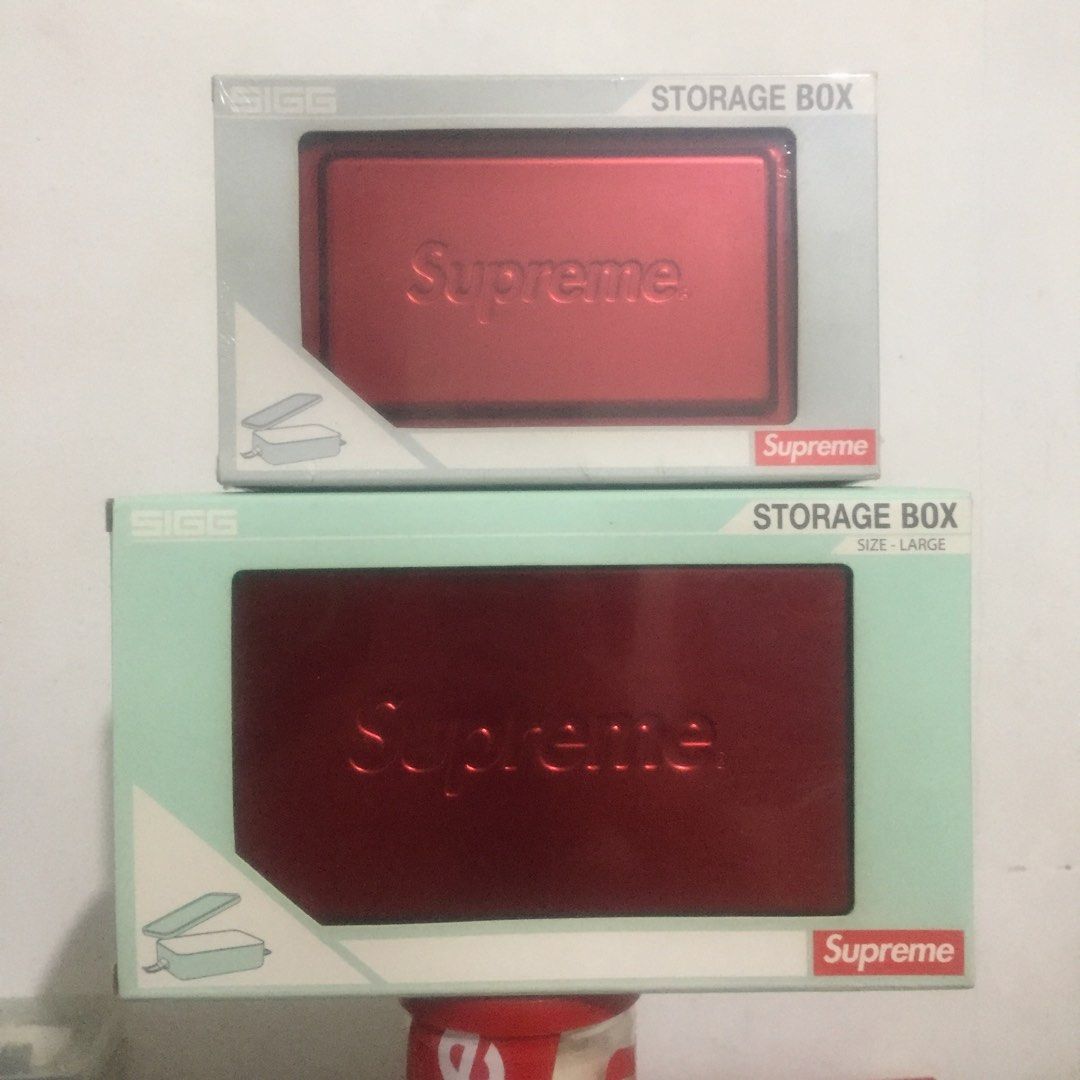 Supreme sigg large metal box cheap