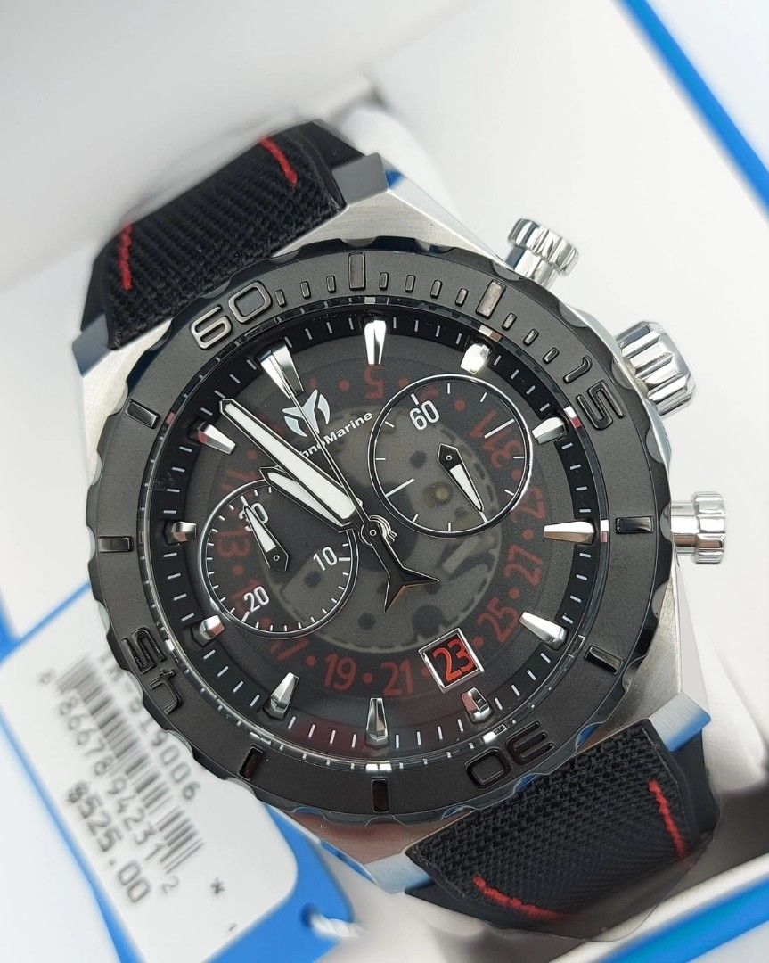 TECHNOMARINE Shark Reef TM 519006 (Category: Men's Watches) located in Malabon City. Submitted by hyruwatchesandaccessories (Listing ID 1316024881, Image 1). Description: TECHNOMARINE Shark Reef TM 519006 🏷 7499 only 💯original ⌚️48mm ⌚️japan movement 💦100m water resistant 🛵Lalamove ready 📍on hand pinas🇵🇭.