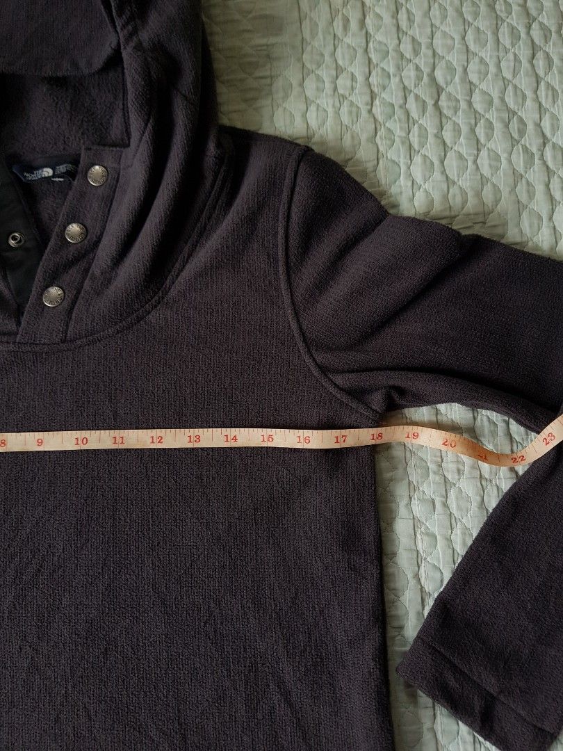 Knit stitch fleece hoodie north face hot sale