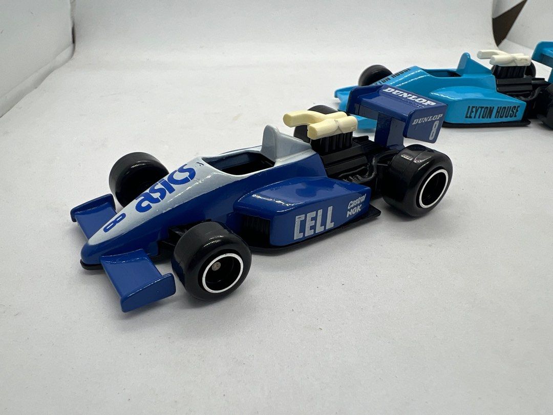 tomy tomica F3000 8 asics Leyton house 16 賽車方程式dunlop