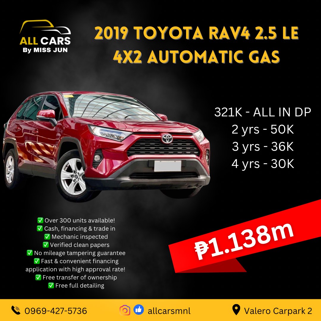 Toyota Rav4 2.5L Auto, Cars for Sale, Used Cars on Carousell