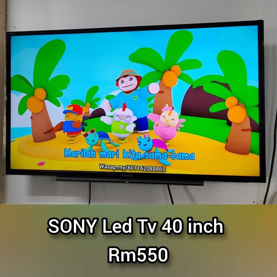 TV SONY Led Tv 40 inch ( Melaka ), TV & Home Appliances, TV ...