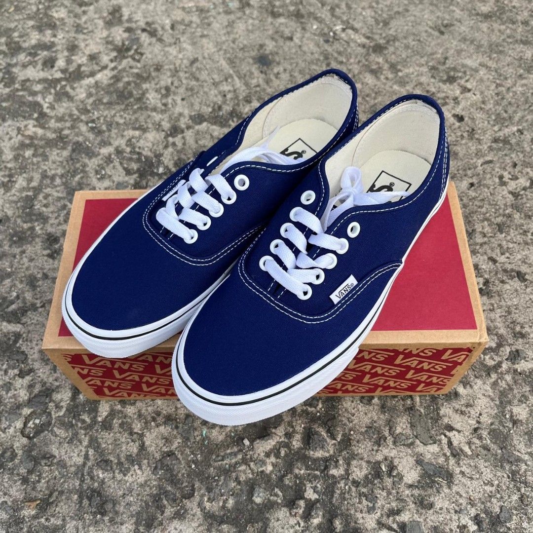 Vans Authentic Navy Dark Blue Resmi