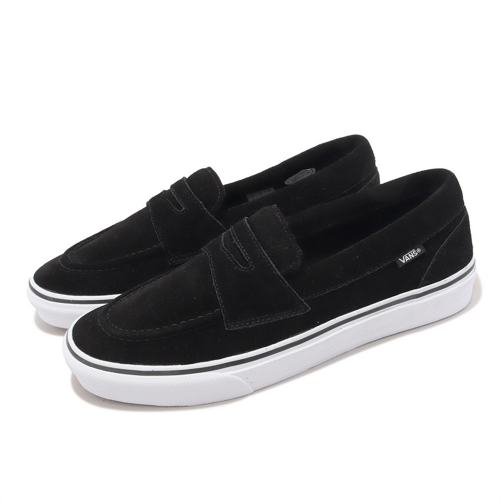 VANS SUEDE LOAFER SLIP ON BLACK WHITE JAPAN Men s Fashion Footwear Sneakers on Carousell