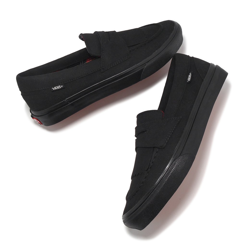 VANS SUEDE LOAFER SLIP ON BLACK JAPAN Men s Fashion Footwear Sneakers on Carousell
