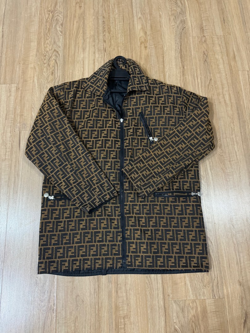 Fendi monogram reversible jacket best sale
