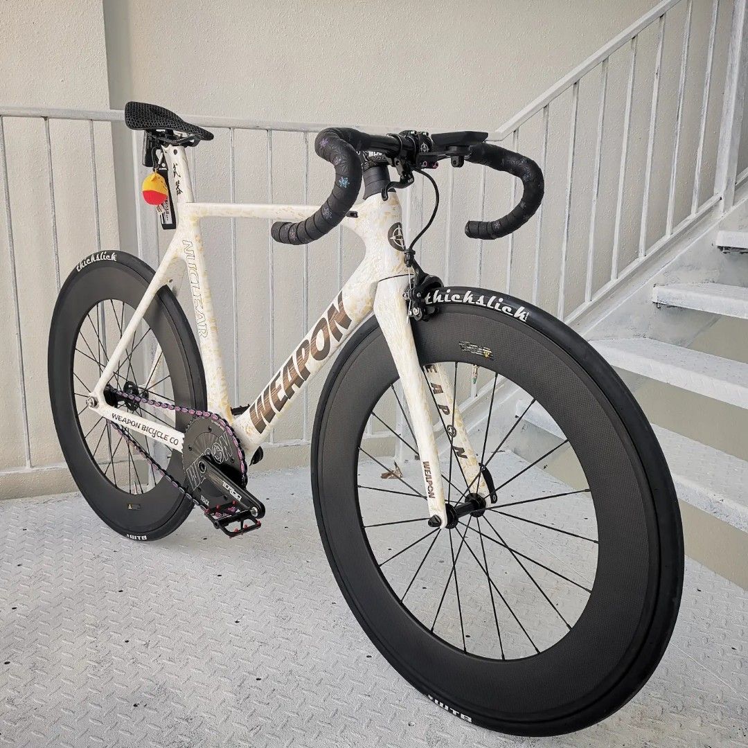 Carbon fiber fixie bike 2025