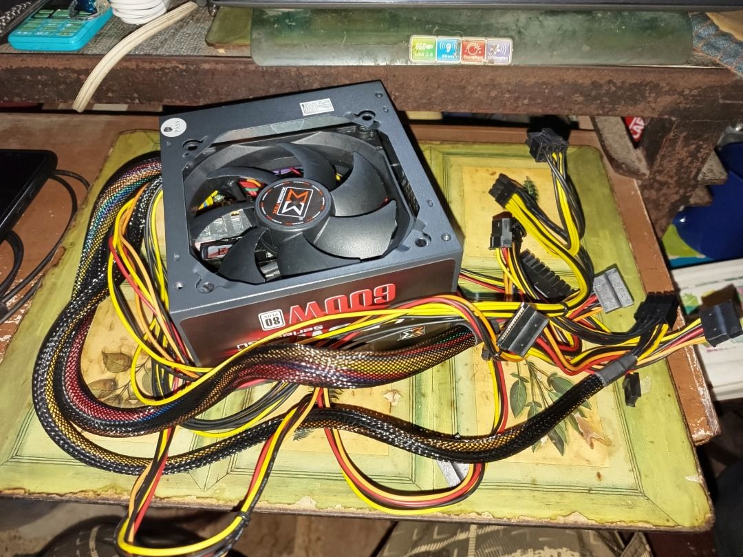 Xigmatek X-Power 600W PSU *Defective* (Category: Computer Parts) located in Valenzuela. Submitted by etechete (Listing ID 1315955509, Image 1). Description: ⚠️ WARNING! BUY AT YOUR OWN RISK! THINK HARDER BEFORE YOU MAKE YOUR DECISION!⚠️ I'm selling this broken Xigmatek X-Power 600W PC Power Supply Unit, completed with the box. Here are the ff: • I purchased this item on May 2024 📆, and the original cost was "Php 1,800" from a local computer shop