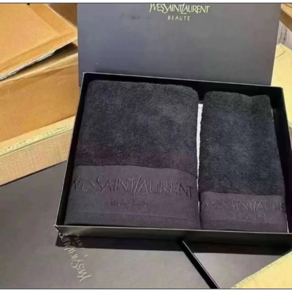 YSL Towel set Furniture Home Living Bedding Towels on Carousell