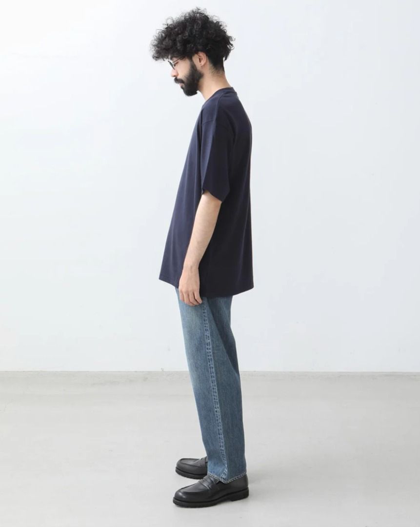 2024AW A.PRESSE WASHED DENIM WIDE PANTS size : 34, 他的時尚