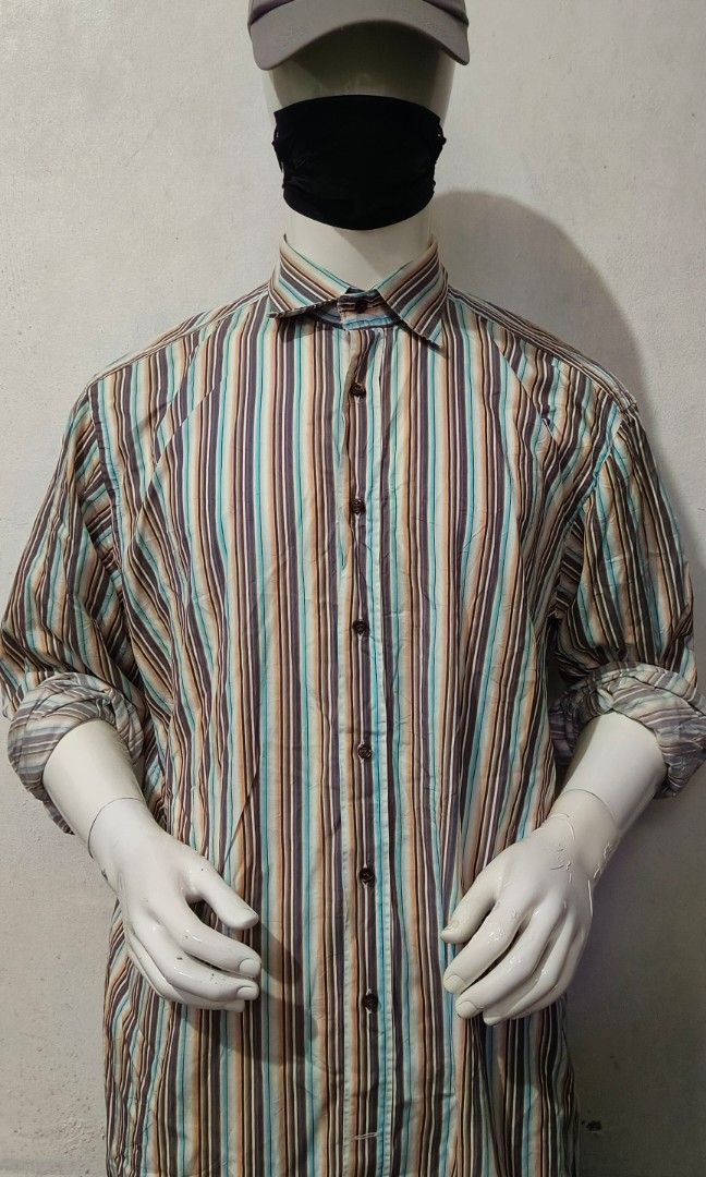 2XL U.S SIZE "ENTRO MILANO" LONGSLEEVE (Category: Formal Shirts) located in Tarlac. Submitted by bigsizeboss (Listing ID 1316109598, Image 2). Description: #ENTRO MILANO #LONGSLEEVE #BIGSIZE.