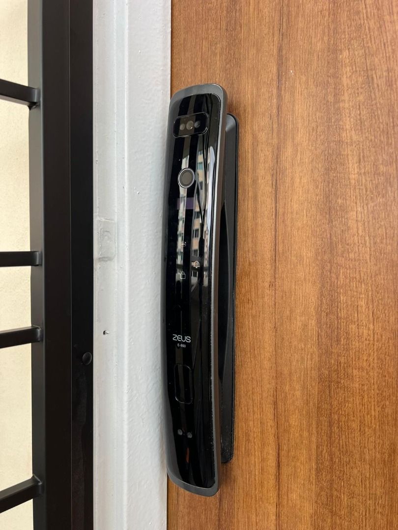 [5 Years Local Warranty] Zeus E-850 Facial Recognition Door Lock ...