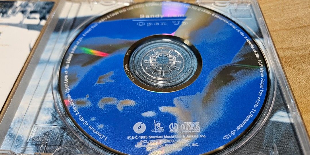 日本本土早期版 林憶蓮 Sandy 94,Open up,Simple 三 CD碟 MADE IN JAPAN 出版 舊正版碟, 興趣及遊戲 ...