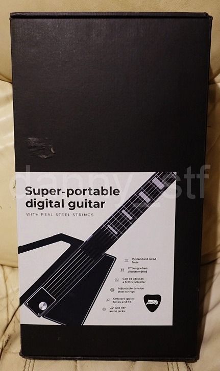 ポータブルギター | Jammy Guitar JG-001 MIDI ネックを伸縮させて